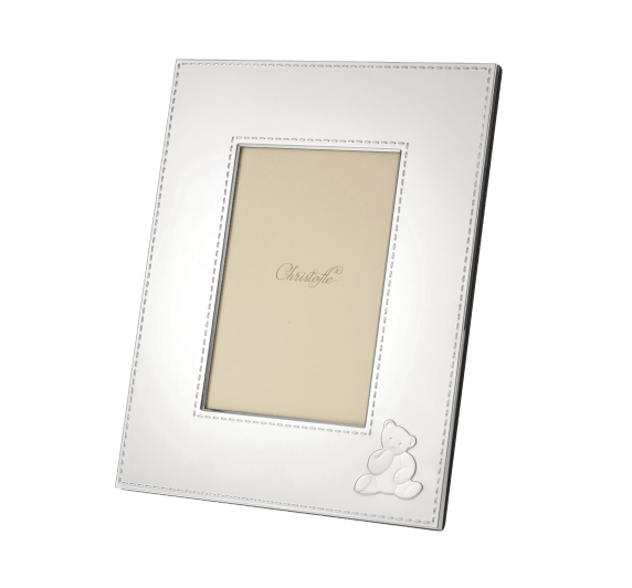 Silver plated Charlie Bear picture frame - for 10 x 15 cm photos Silver plated Charlie Bear picture frame - for 10 x 15 cm photos